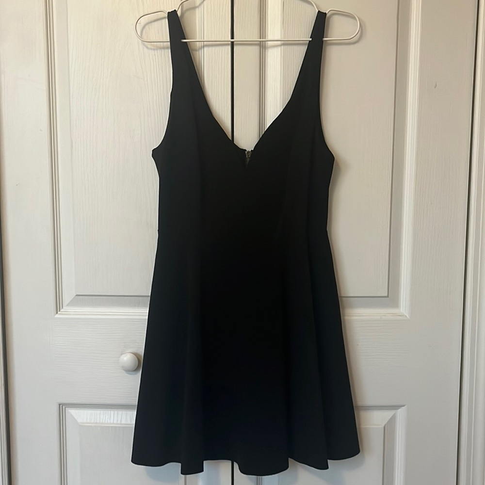 Black cocktail dress